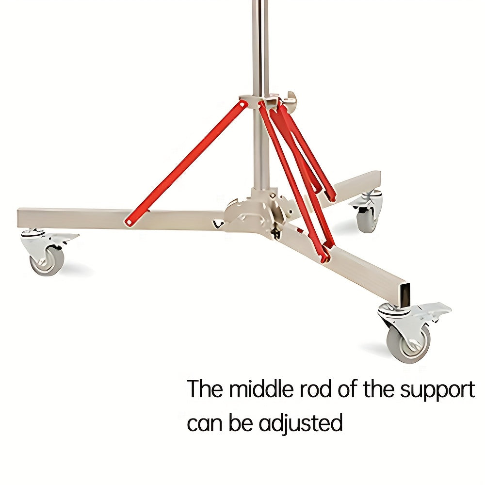 Extra Hoog Statief – Tripod – Lichtstatief – Camerastatief – Telefoonstatief – Metalen Constructie – Maximale Hoogte 320 cm