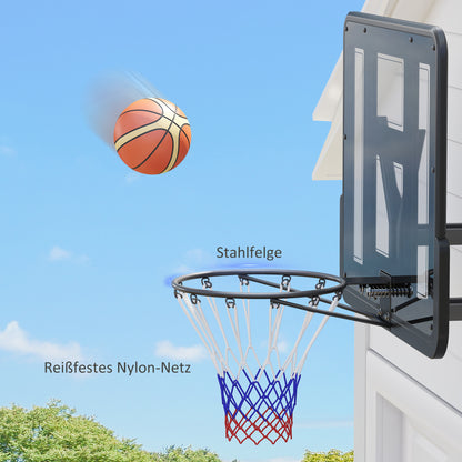 Basketbalring – Basketbalhoepel – Basketbalnet – Basketbalbord – Basketbalframe – Weerbestendig – Scheurbestendig Net – Zwart Design