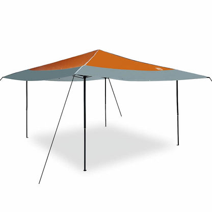 Pop-Up Partytent – Evenemententent – Schaduw Tent – Feesttent – Buitentent – Snel Opzetten – UV Bescherming – Oranje