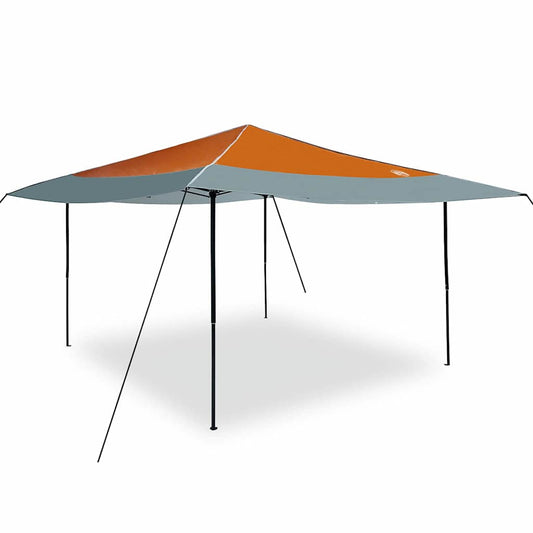 Pop-Up Partytent – Evenemententent – Schaduw Tent – Feesttent – Buitentent – Snel Opzetten – UV Bescherming – Oranje