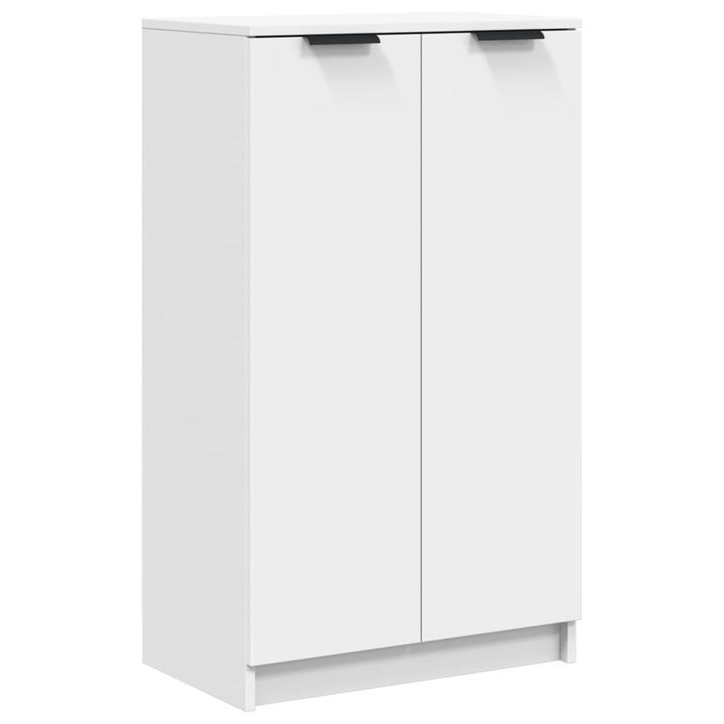 Schoenenkast – Schoenrek – Schoenenopberger – Opbergkast Schoenen – Schoenenkast Wit – Modern Houten Design – Ruime Opbergruimte 59x35x100cm