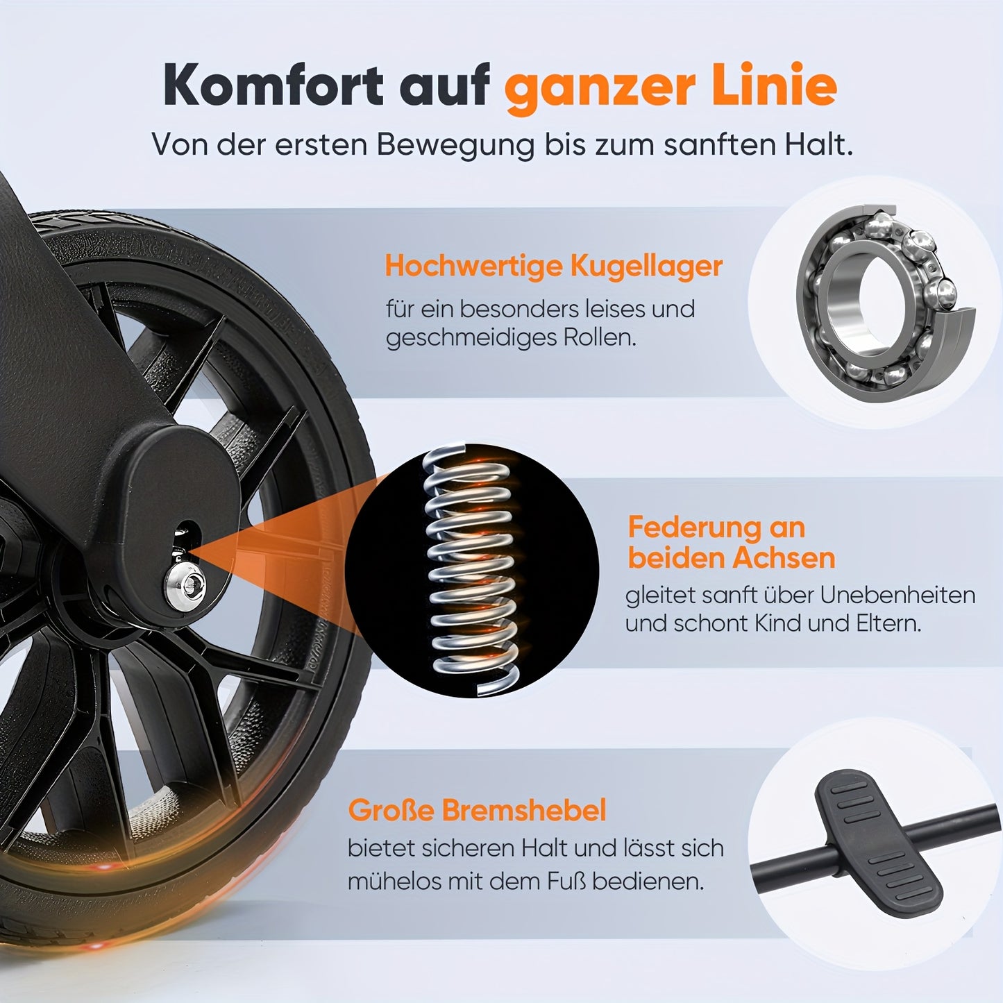 Inklapbare Bolderkar – Grote Bolderwagen – Inklapbare Trolley – Vouwwagen – Tuinwagen – XXL PU-wielen – Gevoerde Comfortabele Bekleding