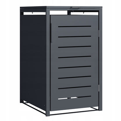 Afvalcontainer Afdekking – Kliko Omhulsel – Afvalbak Bescherming – Afvalcontainer Kast – Buitenafval Container – Weerbestendig Metaal – 240 Liter Capaciteit