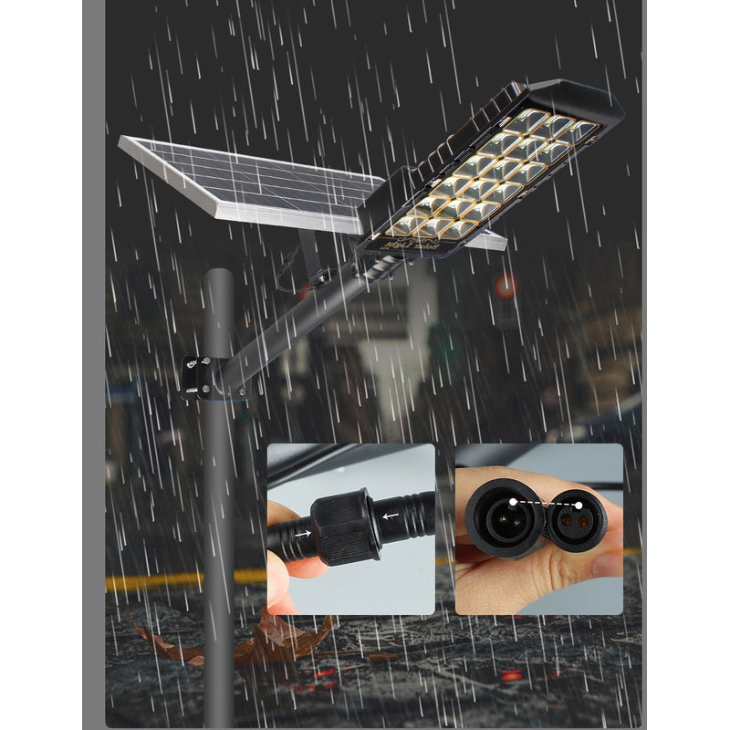 Zonneleutelamp – Solar Tuinlamp – Buitenlamp – LED Lamp – Schijnwerper – 400W LED Vermogen – 40.000mAh Lithium Accu