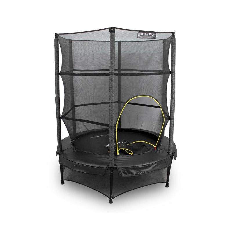 Trampoline – Springkussen – Speeltoestel – Kindertrampoline – Minitrampoline – 140 cm Diameter – Inclusief Veiligheidsnet
