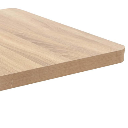 Bistrotically light brown 60x60cm MDF This bistro-style table is stylish and will be the focal point of your decor. It can also be used as a dining table. Practical and durable, it cleans easily with a damp cloth.,  Contempor