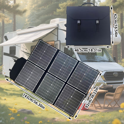 Zonnepaneel – Zonnecharger – Solar Panel – Opvouwbaar Zonnepaneel – Draagbaar Zonnepaneel – 300W Hoog Vermogen – Monokristallijn Silicium