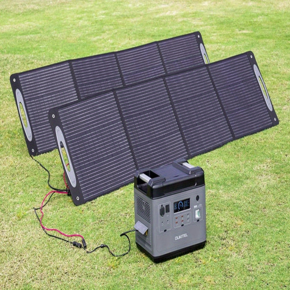 200W Zonnepaneel – Zonnecel Panelen – Opvouwbaar Zonnepaneel – Draagbaar Solar Paneel – Monokristallijn Zonnepaneel – Hoog Rendement 23,4% – Weerbestendig Met ETFE Coating
