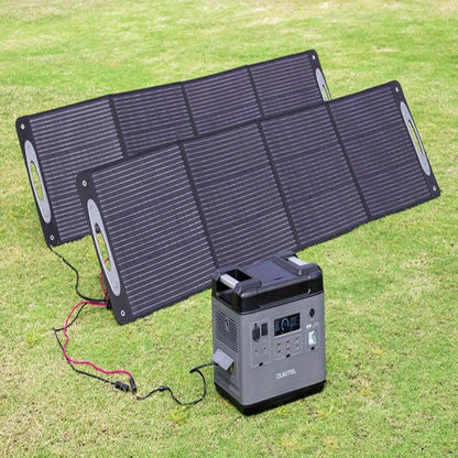 200W Zonnepaneel – Zonnecel Panelen – Opvouwbaar Zonnepaneel – Draagbaar Solar Paneel – Monokristallijn Zonnepaneel – Hoog Rendement 23,4% – Weerbestendig Met ETFE Coating