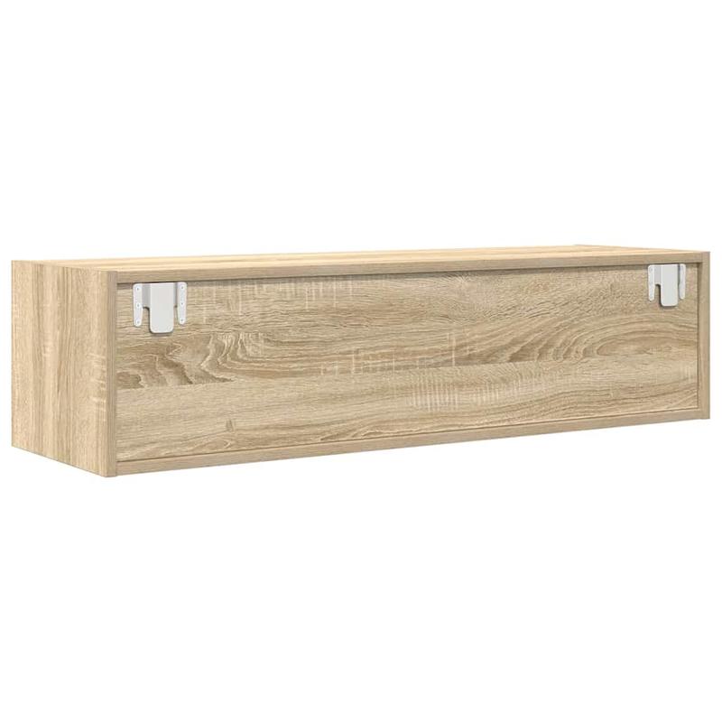TV cabinets 2pcs. Sonoma oak 100x31x25.5cm wood material, Tv Storage, Minimalist Design, Modern Tv Stand, Particle Board, Quality Craftsmanship, Multipurpose Cabinet, Compact Furniture, Small Space Living, Entertainment Setup
