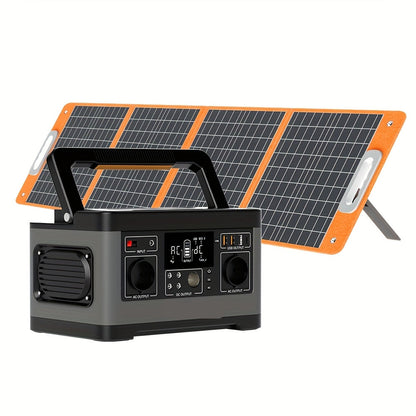 Powerstation – Draagbare Generator – Mobiele Accu – Noodstroom – Camping Stroom – 500W Vermogen – 520Wh Batterij