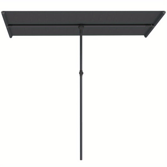 Parasol – Terrasparasol – Balkonparasol – Tuinparasol – Zonnescherm – Extra Groot 150x205 cm – 180° Draaibaar Dak – Verstelbare Hoogte
