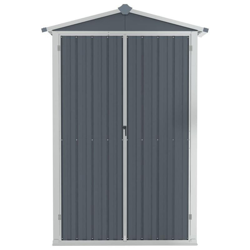 Tuinhuisje – Gereedschapsschuur – Tuinschuur – Tuinberging – Tuinkast – Gegalvaniseerd Staal – Compact 116x45x175 cm – Weerbestendig & Mobiel