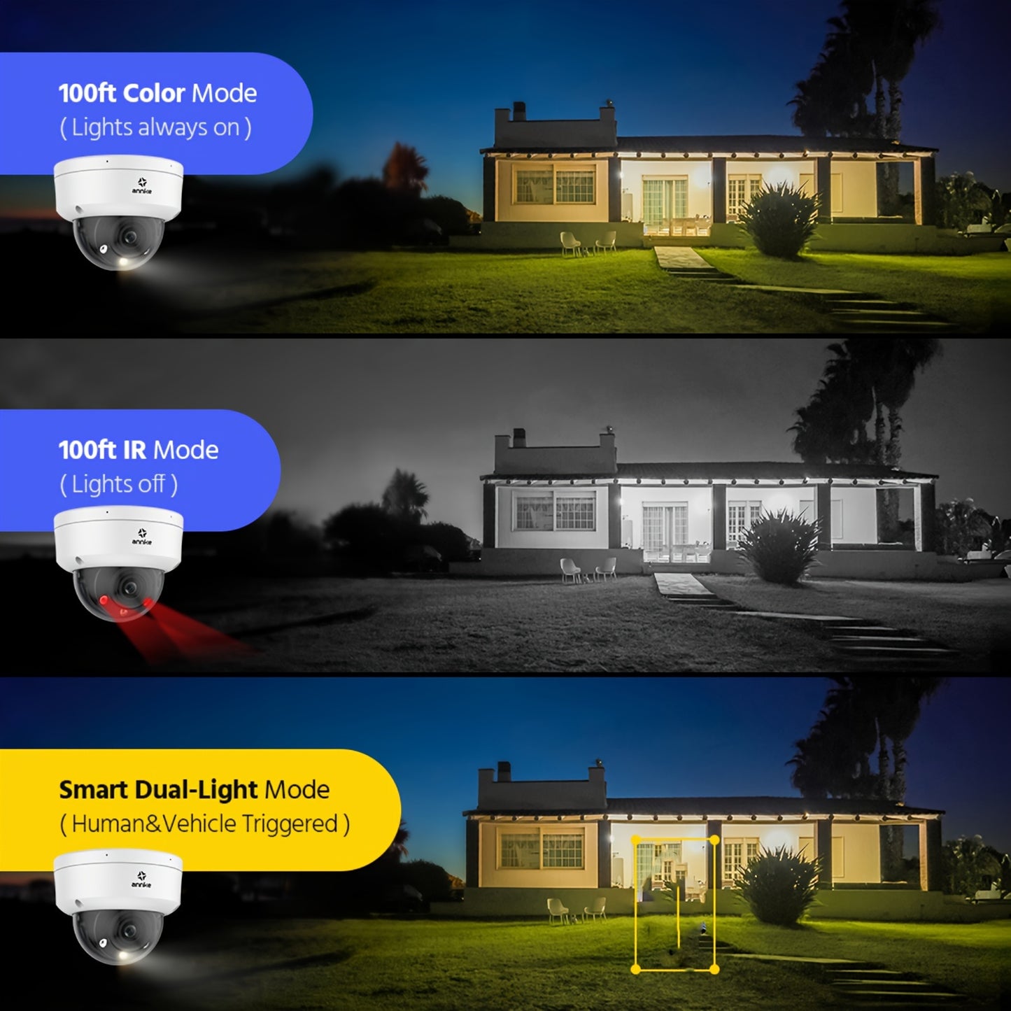 Beveiligingscamera – IP Camera – Camerabewaking – Buitencamera – Surveillance Camera – 4K Ultra HD Resolutie – 4x Optische Zoom – Full Colour Nachtzicht – Persoons- en Voertuigdetectie – Ingebouwde Microfoon