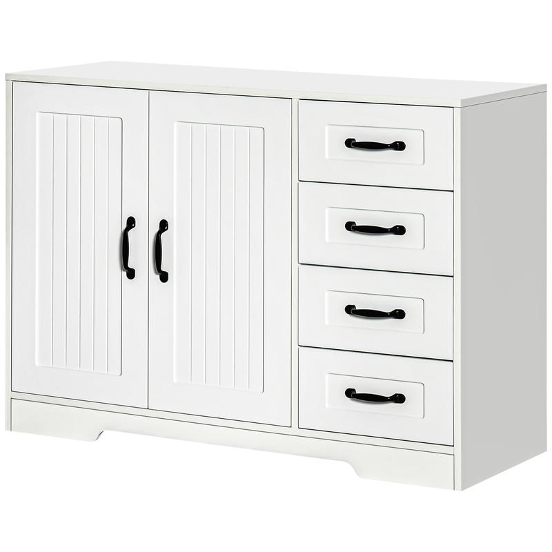 Opbergkast – Opbergmeubel – Kasten – Opbergmeubel – Multifunctionele Kast – Hardhout & Metaal – Compact Formaat Minder Dan 70 cm