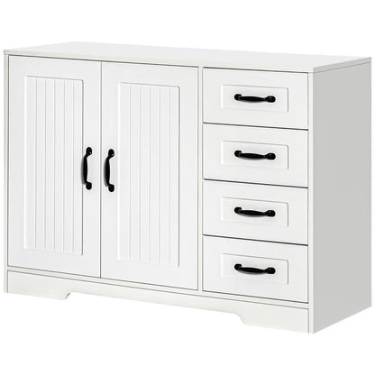 Opbergkast – Opbergmeubel – Kasten – Opbergmeubel – Multifunctionele Kast – Hardhout & Metaal – Compact Formaat Minder Dan 70 cm