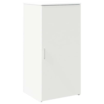 Balie – Receptiebalie – Werkplek – Ontvangstbalie – Balie Meubel – Wit – Modern – Opbergruimte – Ruim Werkblad 155x50 cm – Stevig Houten Design