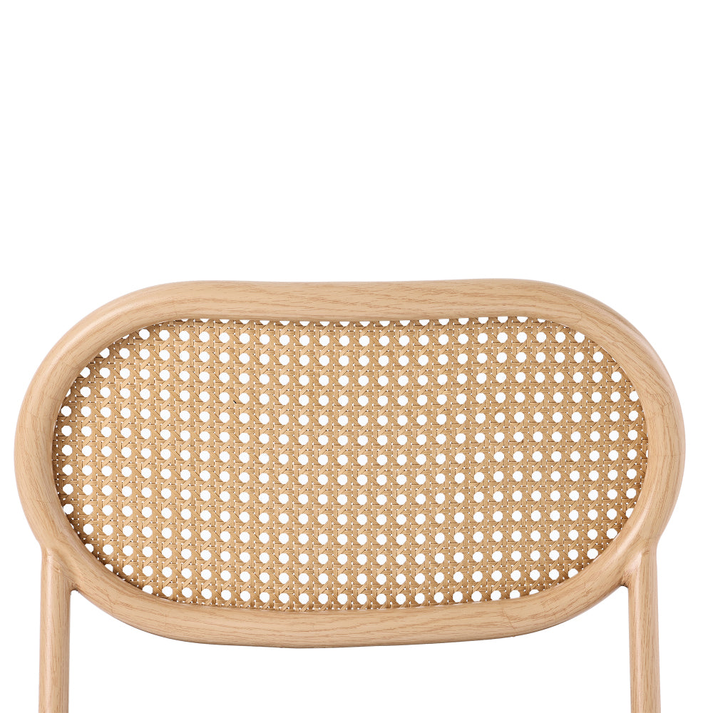 Set of 6 Modern Minimalist Rattan Lounge Chairs with Sturdy Metal Legs - Brown Woven Seating for Living Room, Bedroom & Dining Area - Lightweight Durable Design, Easy-Clean Surface, Versatile Indoor Furniture for Home or Comm