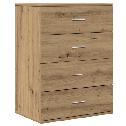Sideboard Ambachtelijk oak 60 x 39 x 80cm Bewerkt wood Removable storage practical