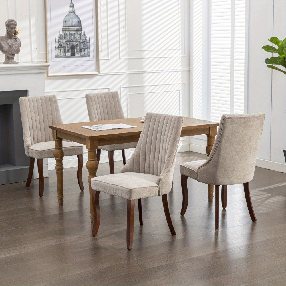Eetkamerstoelen – Keukenstoelen – Stoelen Voor Eetkamer – Barkrukken – Set Van 2 – Comfortabel En Stijlvol – Blauwe Curved Legs