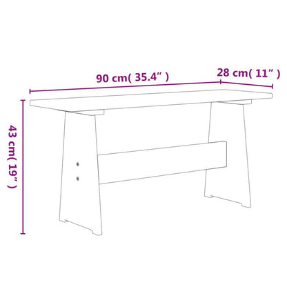 Eettafel – Houten Tafel – Grenen Tafel – Eetkamertafel – Keukentafel – Massief Grenenhout – Compact Formaat – Witte Kleur