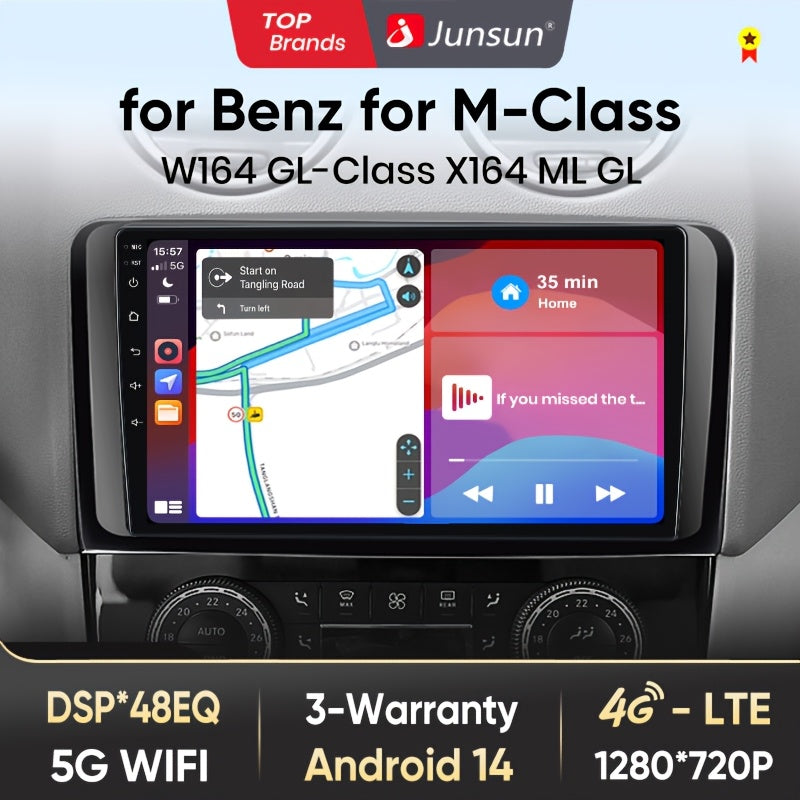 2-DIN Android Autoradio – Multimedia Speler – Multimedia Systeem – GPS Navigatie – Auto Radio – 9 Inch IPS Scherm – 4G Verbinding & Draadloze Android Auto