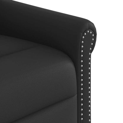 Elektrische Relaxstoel – Elektrische Stoel – Relaxfauteuil – Liftstoel – Zitstoel – Elektrisch Verstelbaar – Liftfunctie Voor Makkelijk Opstaan – Zwart Kunstleer