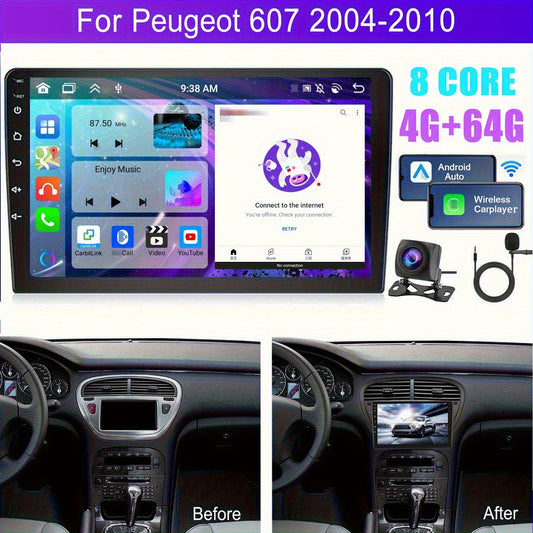 Android 13 Autoradio – Multimedia Unit – Multimedia Systeem – Car Audio – Navigatiesysteem – 22,86 cm Display – 2GB RAM + 64GB Opslag – Draadloos CarPlay & Android Auto