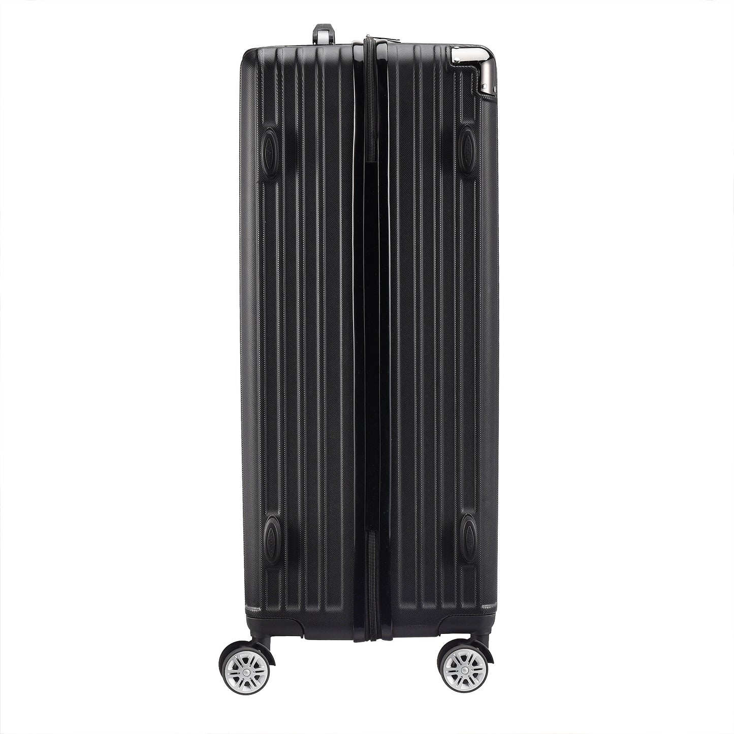 Kofferset – Reiskoffer – Trolley – Handbagage – Hardcase – ABS HardShell – TSA Cijferslot – 4 Wielen – Lichtgewicht – Zwart