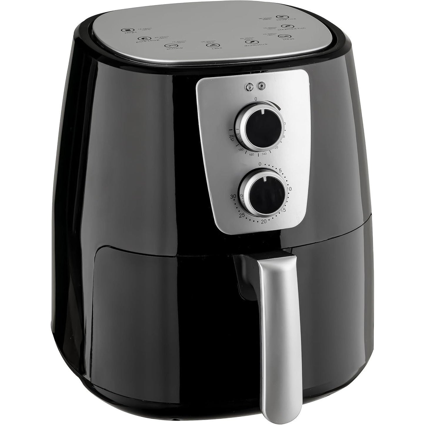 Airfryer – Heteluchtfriteuse – Luchtfriteuse – Airfryer Oven – Friteuse – 5,2 Liter Inhoud – Instelbare Thermostaat Tot 200°C