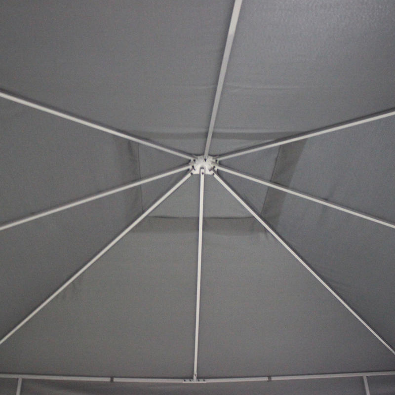 Garden gazebo 2.95 x 2.95m gazebo garden tent marquee party tent steel polyester grey, Garden Pavilion, Outdoor Shelter, Modern Gazebo, Openair Design, Event Canopy, Party Shelter, Garden Lovers, Party Hosts