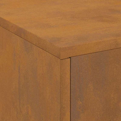 Grote Buitenhaard – Vuurkorf – Tuinhaard – Terrashaard – Houtkachel – Metaal – Poedercoating Marron – 80x50x96 cm – Geschikt Voor Buitengebruik – Voor Gezellige Samenkomsten