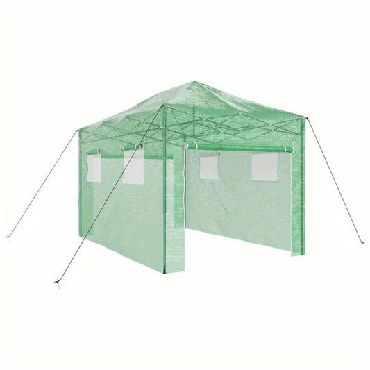 Kweekkas – Tuinkas – Broeikas – Serre – Plantenkas – Walk-In Serre Met Pop-Up Frame – Ruime Binnenkant 410x280x315 cm – Duurzaam Waterdicht PVC Materiaal