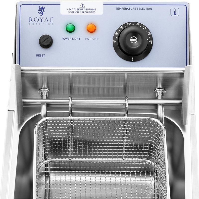 Churrosmachine – Churrosapparaat – Churrospresser – Churrosmaker – Churrosfrituurbak – 5 Liter Cilindertank – 2500W Roestvrij Stalen Design