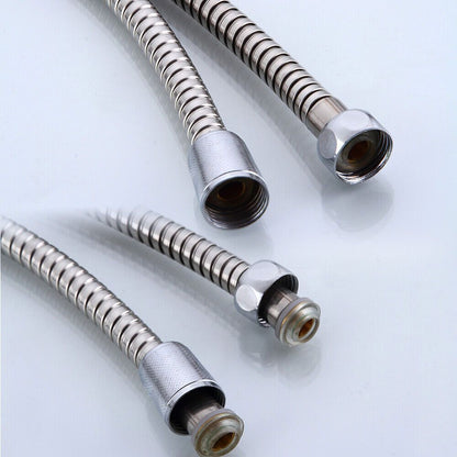 Thermostatische Regendouche – Doucheset – Handdouche – Douchekop – Douchekraan – 40x40 cm Regendouchekop – Thermostatische Temperatuur 38°C – Roestvrij Staal Chroom