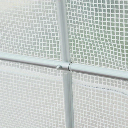 Kweekkas – Tuinkas – Broeikas – Kas – Serre – 9 m² Ruim Oppervlak – Stevig Versterkt Metalen Frame 18mm