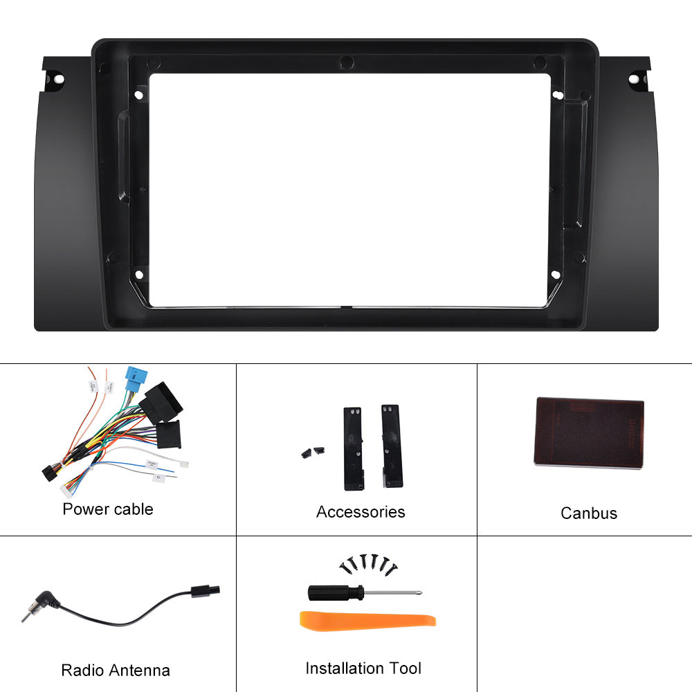 Autoradio – Auto Radio – 2 DIN Radio – Multimedia Speler – DAB+ Radio – 9 Inch Touchscreen – Android 13 Systeem – Draadloos CarPlay & Android Auto