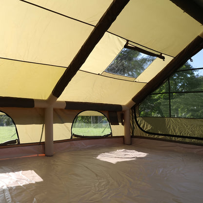 Tent – Opblaasbare Tent – Kampeertent – Familietent – Outdoor Tent – 12m² – Snel Opzetten – Waterafstotend Oxford Polyester