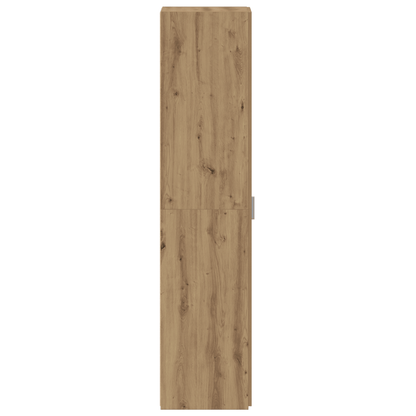 Opbergkast – Bergkast – Kasten – Opbergrek – Highboard – Artisan Oak Houtlook – Compact 40x42,5x185 cm – Stijlvol en Duurzaam
