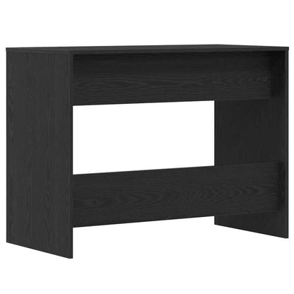 Bureau – Computertafel – Schrijftafel – Werkbureau – Kantoormeubel – Zwart Eiken – Spaanplaat – Ruime Werkplek 101x50x76,5 cm – Handige Opbergruimte