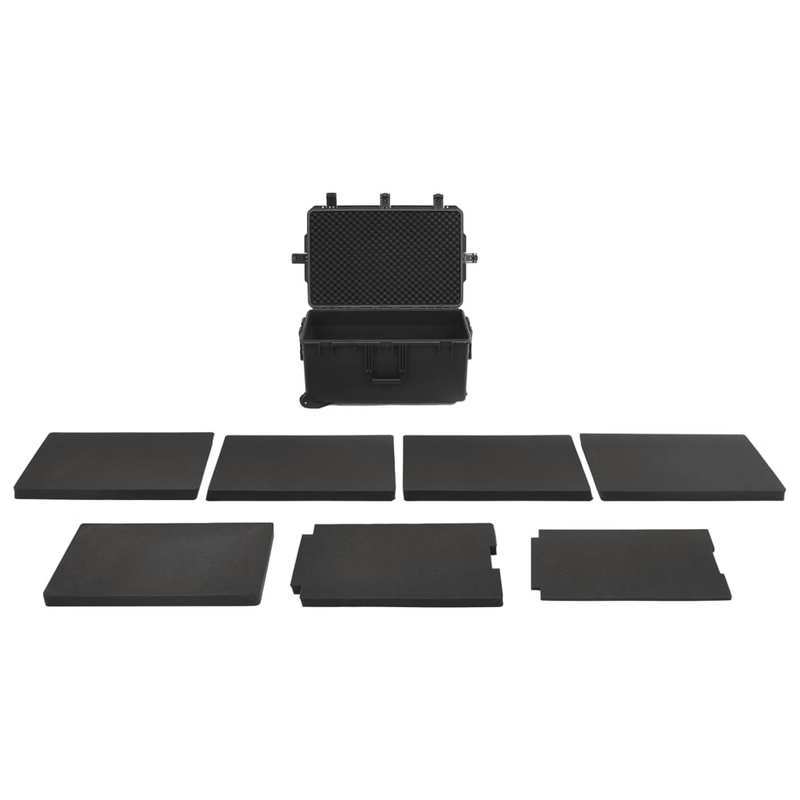 Flightcase – Opbergkoffer – Transportkoffer – Reiskoffer – Opbergbox – Stevig Polypropyleen & ABS – Ruim 79,5x52x39 cm Met Schuimrubberen Binnenkant