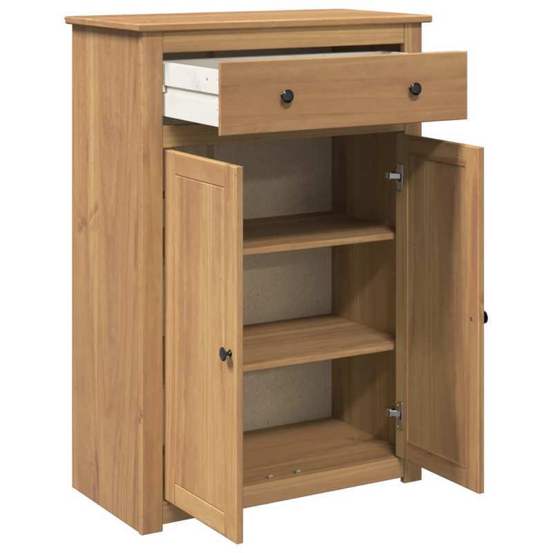 Schoenenrek – Schoenenkast – Schoenenopberger – Opbergmeubel – Schoenenbank – Massief Grenenhout – 80x40x114 cm – Modern Minimalistisch Design – 2 Laags – 8 kg Draagvermogen – Zonder Metalen Onderdelen