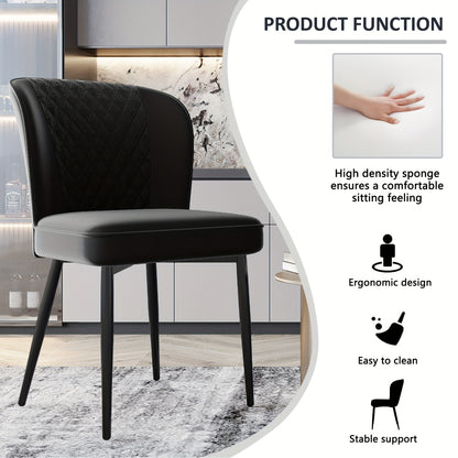 Eettafel Set – Eethoek – Keukentafel – Eetkamer Set – Stoelenset – Compact Rond MDF Tafelblad – Gouden Metalen Tafelpoten – Velvet Gestoffeerde Stoelen – Geschikt Voor 2 Personen
