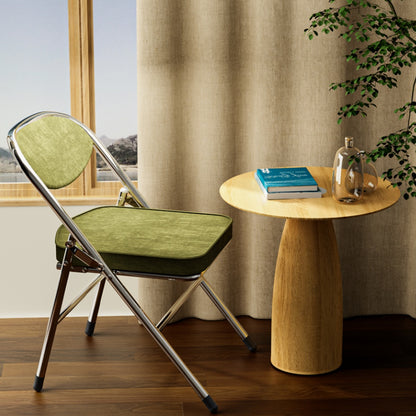 Stoel – Eetkamerstoel – Keukenstoel – Fauteuil – Bureaustoel – Set Van 4 - Groen – Ergonomisch Design – Roestvrijstalen Frame
