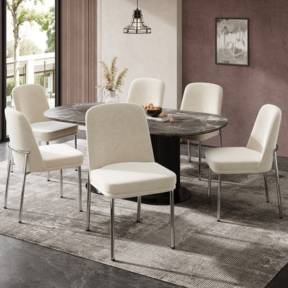 Ronde Eettafel – Ronde Tafel – Marmeren Tafel – Keukentafel – Ontbijttafel – Wit Marmerlook Tafelblad – Gouden/Zwarte Metalen Poten – Eenvoudige Montage – Onderhoudsvriendelijk