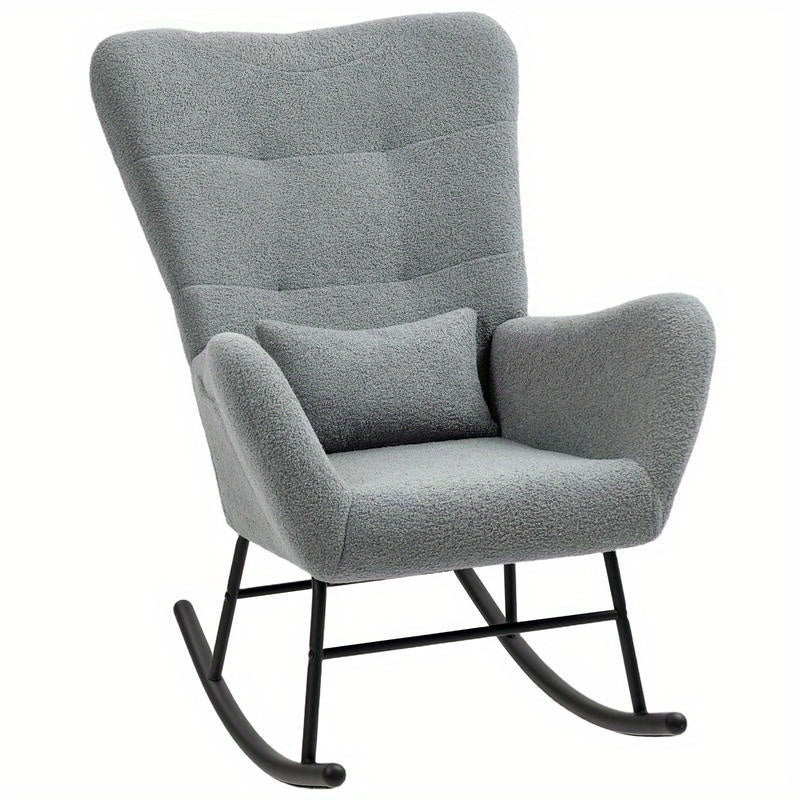 Relaxstoel – Lounge Stoel – Tuinstoel – Fauteuil – Ergonomische Stoel – Stevig Hardhout & Metaal Frame – Afneembare Wasbare Hoes