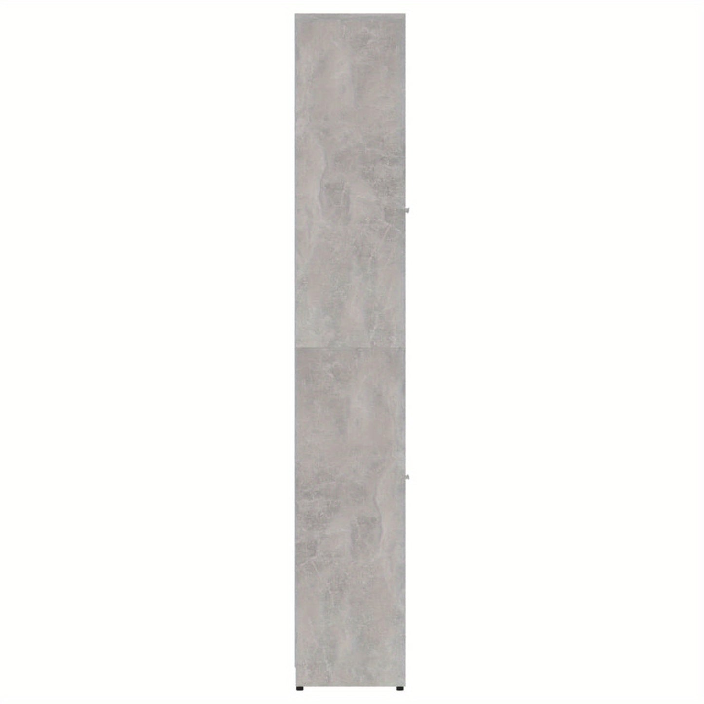 Badkamerkast – Opbergkast – Kolomkast – Kast Met Deuren – Smalle Badkamerkast – Beton Grijs – 30x30x183,5 cm – Gemaakt Van Hygiënisch Kunstmatig Hout