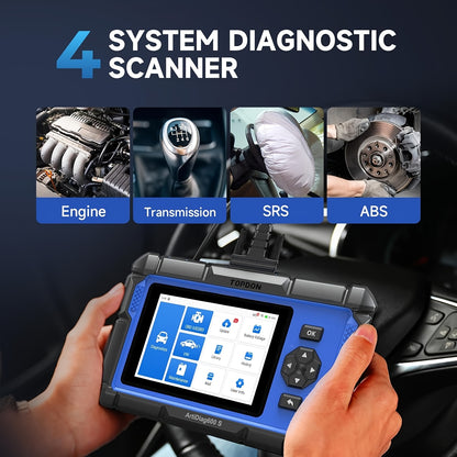 OBD2 Scanner – Diagnose Scanner – Codelezer – Auto Uitleesapparaat – Uitleesapparaat – 9 Resetfuncties – Draadloze Voeding via OBD-poort