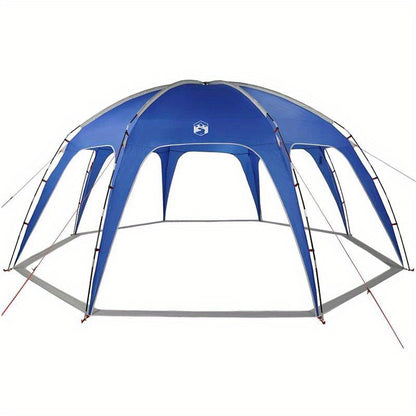 Partytent – Tent – Feesttent – Outdoor Tent – Evenemententent – Waterdicht – Stevig En Duurzaam – Makkelijk Op Te Zetten – Azurblauw