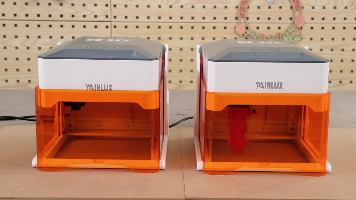 Lasergraveermachine – Graveermachine – Laserprinter – Laser Cutter – Mini Lasergraveur – 3W Laservermogen – Compact 80x80 mm Graveeroppervlak